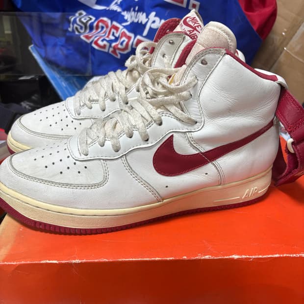 92 년 에어포스1 흰/빨 290