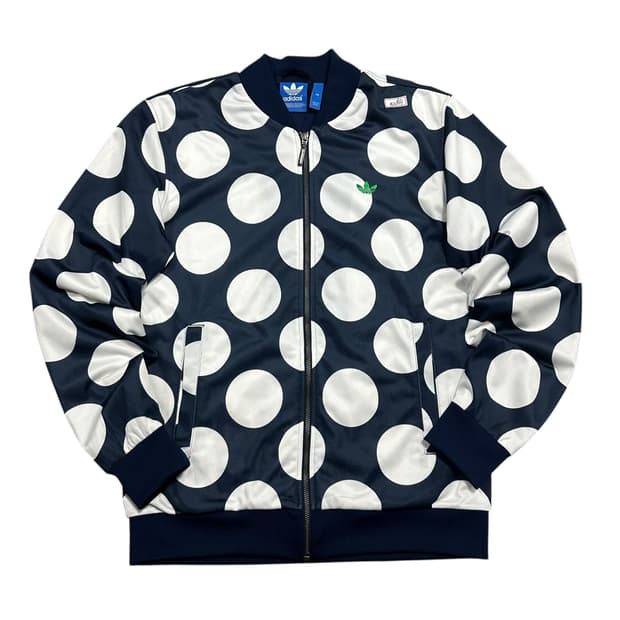 ✨ (바배) 아디다스 도트 땡땡이 트랙탑 져지 