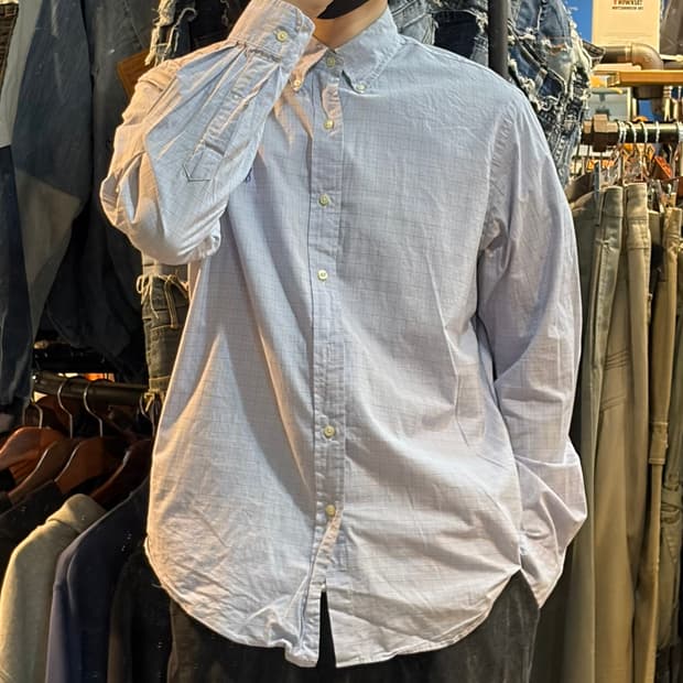 [No.9]Polo 폴로 체크 긴팔셔츠