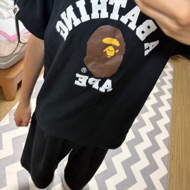 베이프 반팔 티셔츠