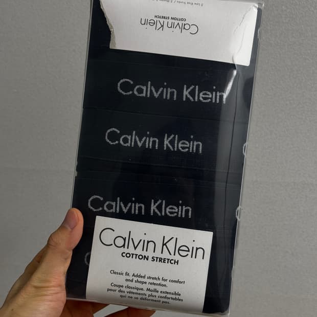 [새상품] 캘빈클라인 남성 코튼 스트레치 로우 라이즈 트렁크