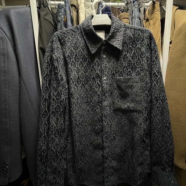 24FW 우영미 피콕셔츠 48사이즈