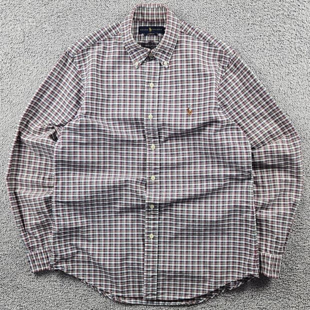 폴로랄프로렌 멀티컬러 타탄 체크 패턴 셔츠 ( M ) / 11037