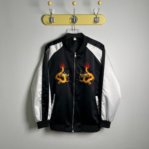 VTG 빈티지 용 스카쟌 자켓 XL