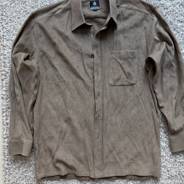 랑방 울셔츠 (스웨이드느낌남) 105