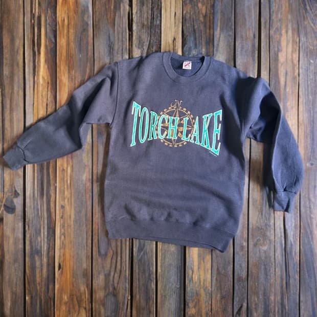 80s 져지스 Torch Lake 스웻셔츠 Made in USA