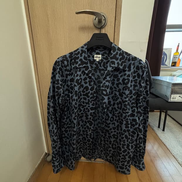 틸레이트 레오파드 셔츠 M