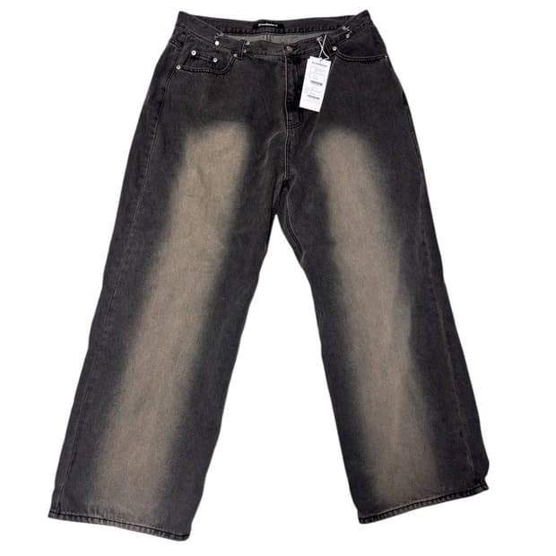 어반드레스 후크 와이드 데님 팬츠 새상품