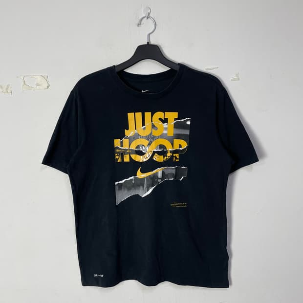나이키 Just Hoops 반팔티셔츠 블랙