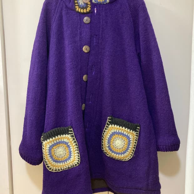 티티카카 크로셰 코트