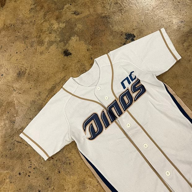 [OS] NC 다이노스 박규빈 야구 유니폼 화이트 b17