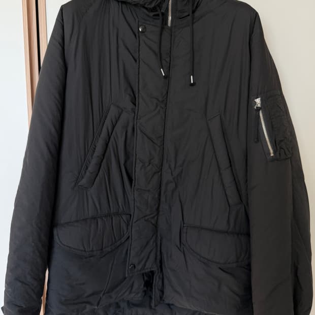 L) YSTRDYS TMRRW 예스터데이 투모로우 밀리터리 패딩 파카