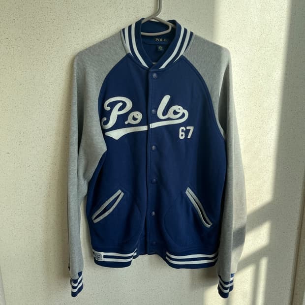 폴로 랄프로렌 바시티 자켓 