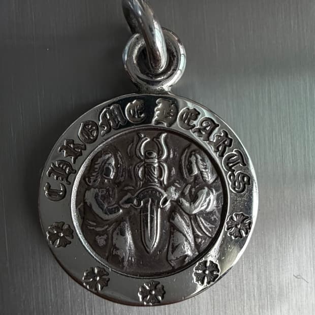 [OS] 크롬하츠 엔젤메달 펜던트(볼체인 포함)