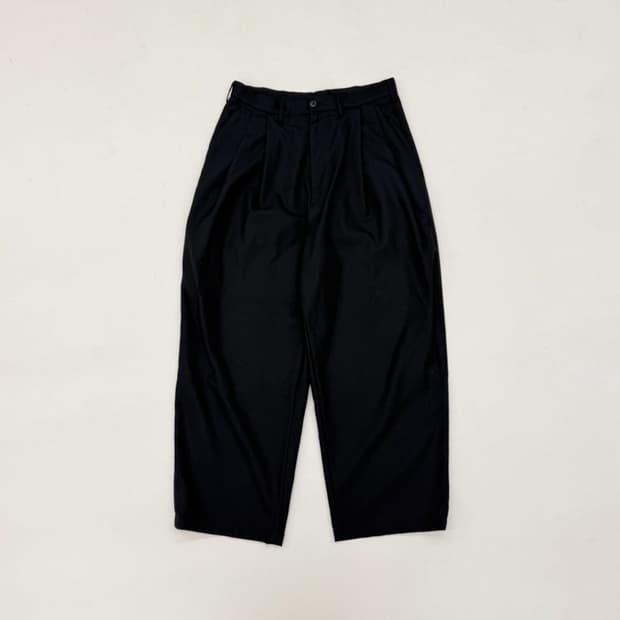 카미엘 포트젠스 울 와이드 수트 팬츠