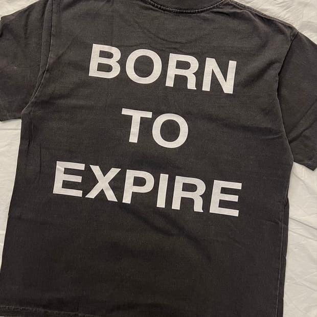 basketcase born to expire 반팔 티셔츠 M