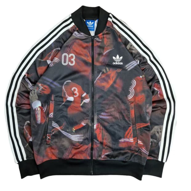 오리지널 베켄바우어 파이어버드 풋볼 그래픽 져지 트랙탑