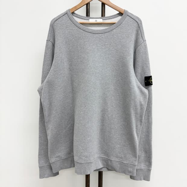 [3XL]스톤아일랜드 와펜패치 맨투맨 