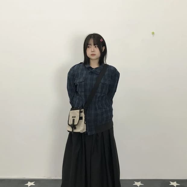 TK Mixpice Check Field Jacket