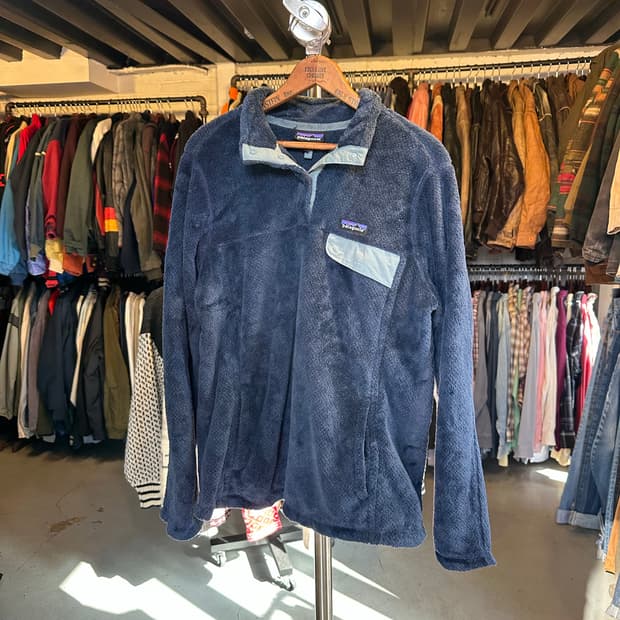 파타고니아 신칠라 후리스 스낵티 풀오버