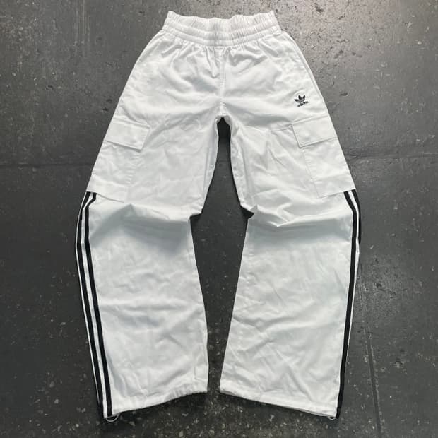 90 아디다스 나일론 카고 팬츠 