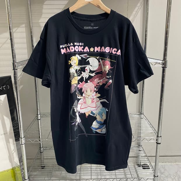 마도카 마기카 오피셜 애니메이션 티셔츠