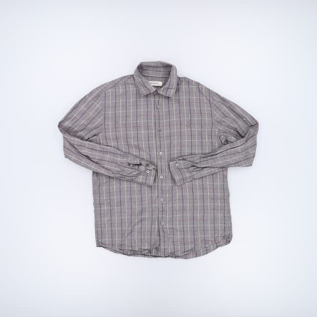 [100] 빈폴 체크 긴팔 셔츠 0106H1