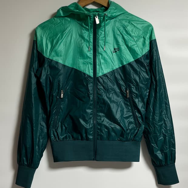 나이키 윈드러너 크롭 바람막이 윈드브레이커 자켓 점퍼 S