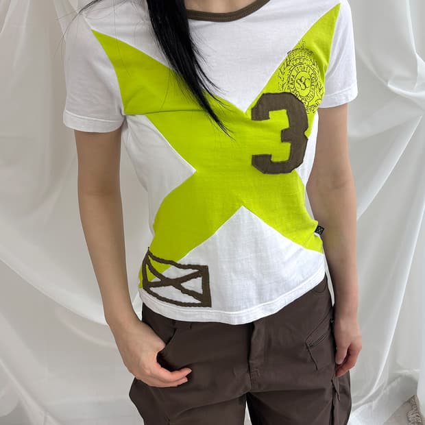 SCAPA SPORTS X lime short sleeve T-shirt