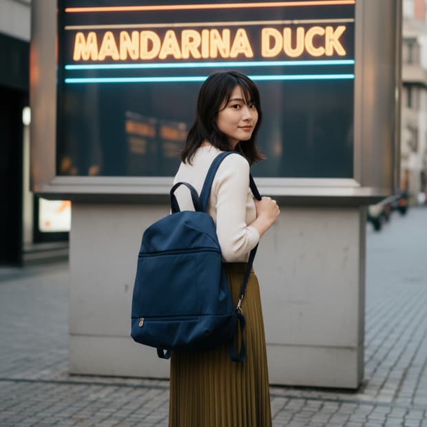 만다리나덕 데일리 백팩