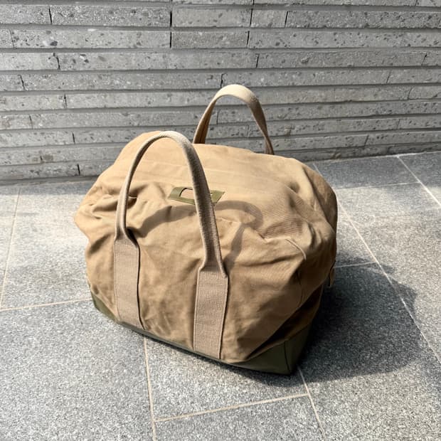 꼼데가르송 셔츠 밀리터리 정글 더플백