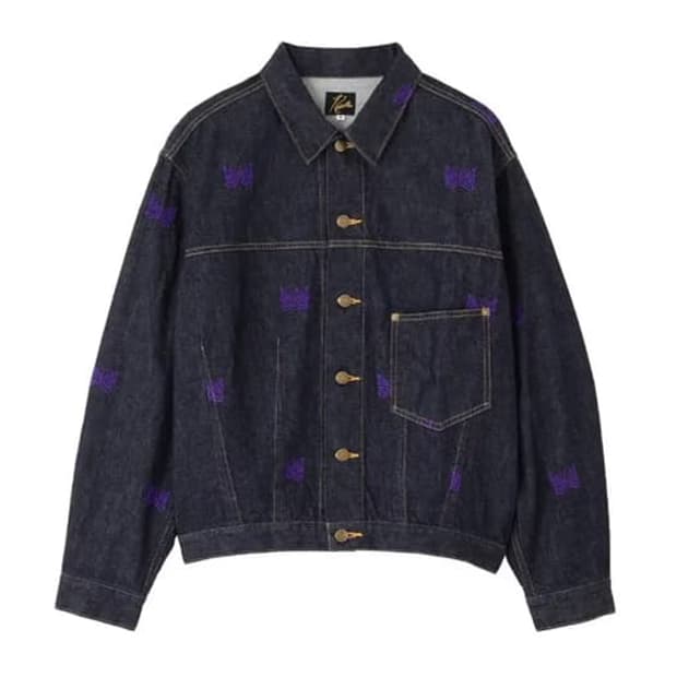 니들스 x 비버 2026 ss 12oz 빠삐용 데님자켓 