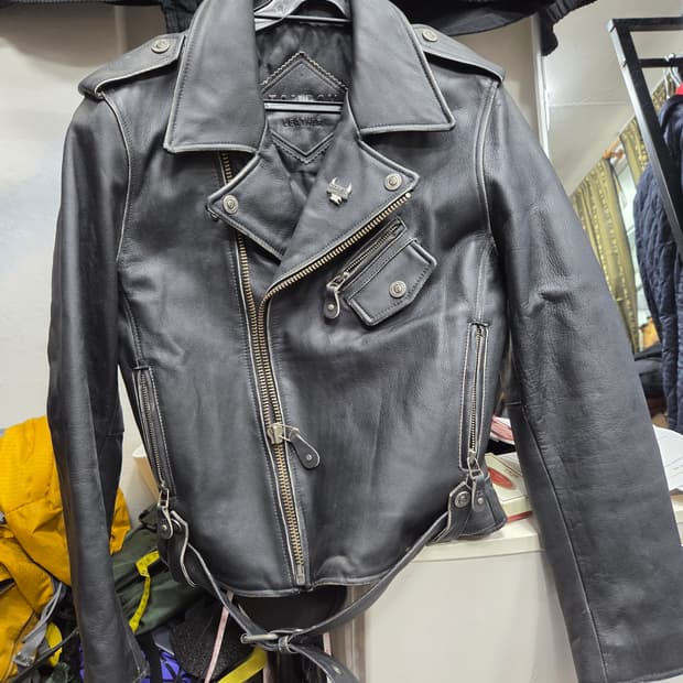 톰보이   가죽자켓