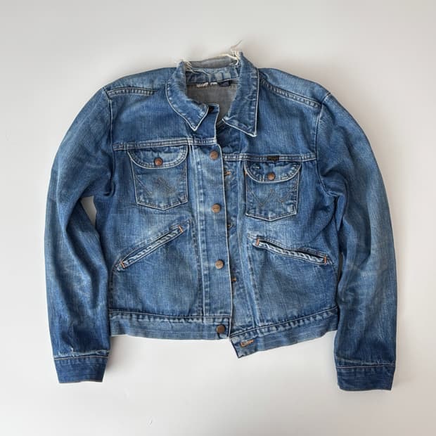 00s 랭글러 데님 자켓 (wrangler denim jacket)