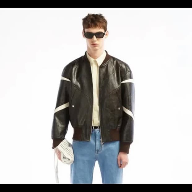 타일레 레더 블루종