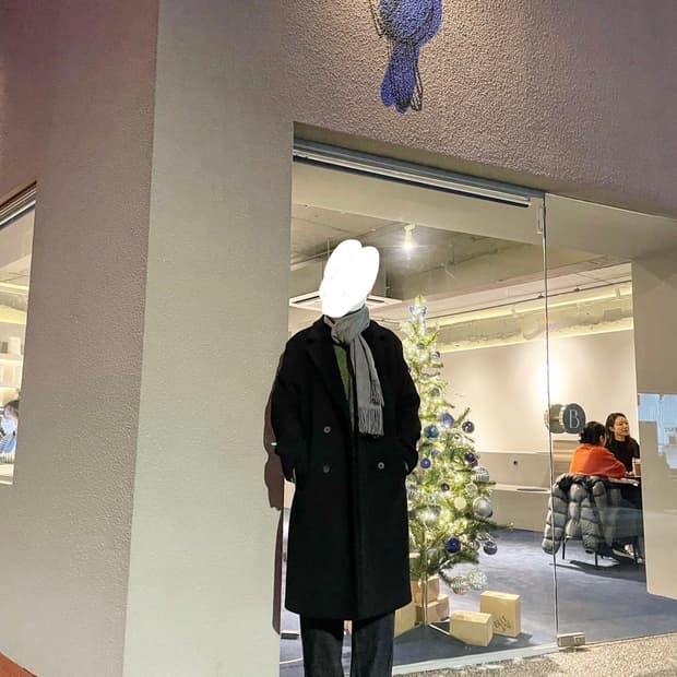 (M) 무신사스탠다드 캐시미어 더블코트