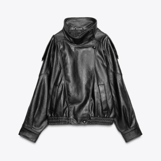 자라 레더 자켈