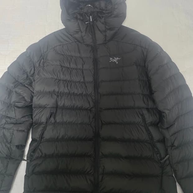 아크테릭스 세륨 후디 블랙