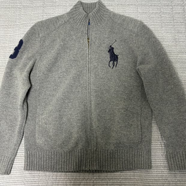 폴로 랄프로렌 니트 집업 L