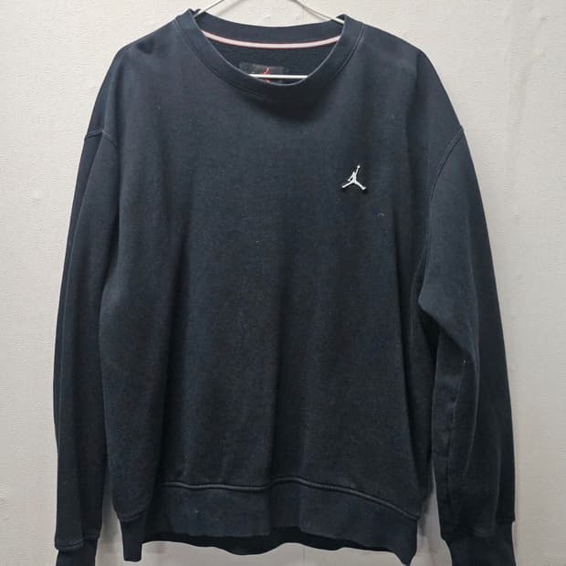 조던 점프맨 블랙 맨투맨 티셔츠 XL