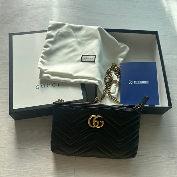 구찌 GG 마몽 크로스백 