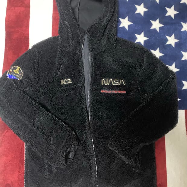 k2 SPACE NASA 플리스 자켓
