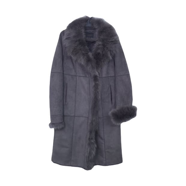 카시바디 무스탕 퍼코트