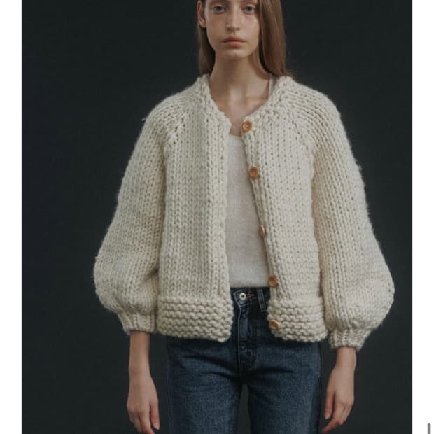 낫띵리튼 Brinee Handmade Cardigan