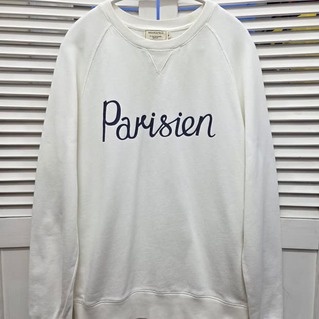 메종키츠네 파리지엥 맨투맨 스웻셔츠
