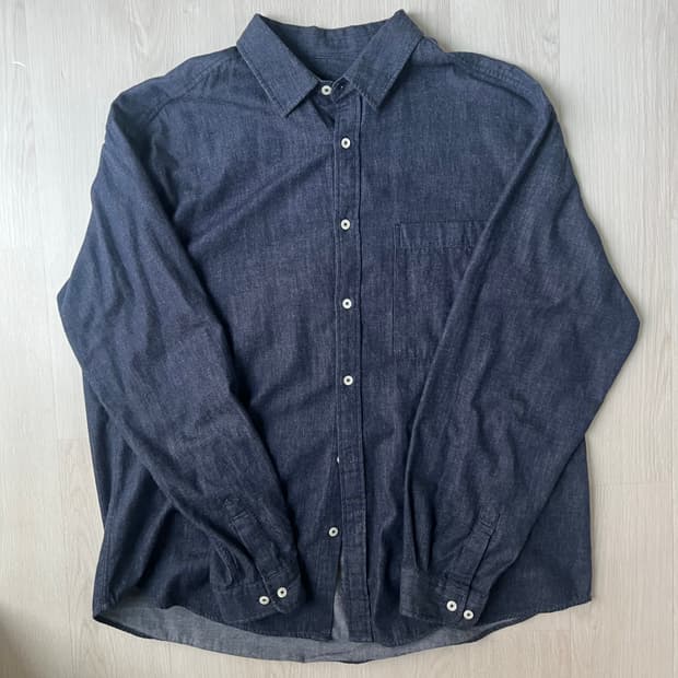 홀리선 네이비셔츠 라지(105~110)