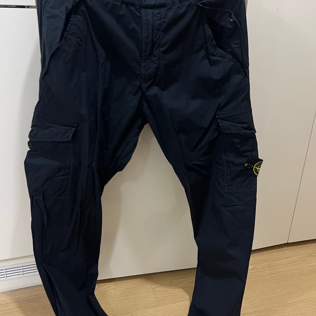 스톤아일랜드 네이비 조거팬츠 34-36