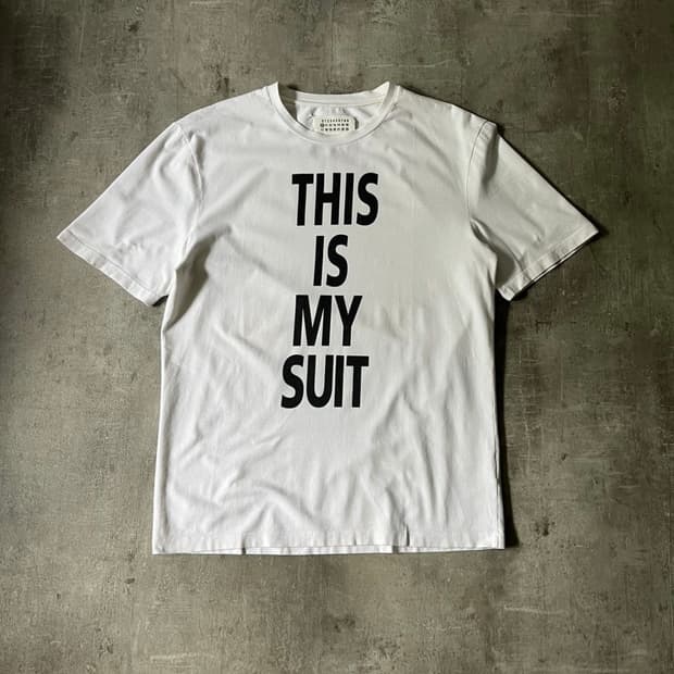 마르지엘라 08ss this is my suit 반팔