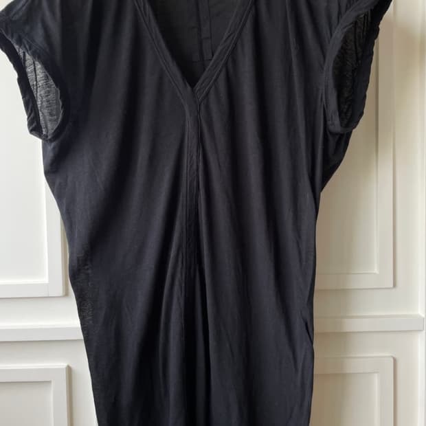 (W)릭오웬스 다크쉐도우 파이핑 슬리브리스