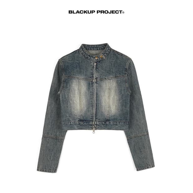 블랙업 [made] 클레븐 세트-데님자켓 M